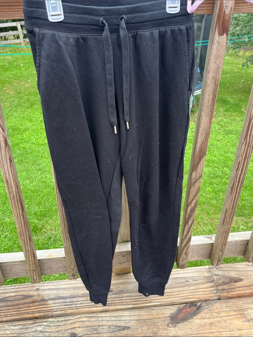 Old Navy Black Drawstring Joggers